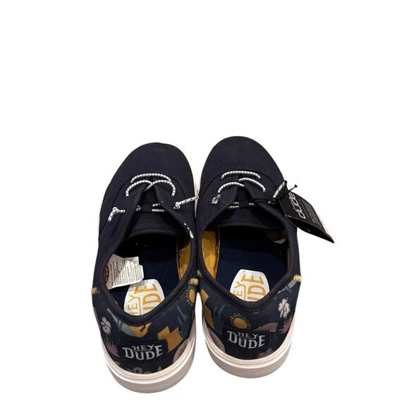 Hey Dude Conway M Desert Navy Sneakers NWT 10 - Picture 3 of 7